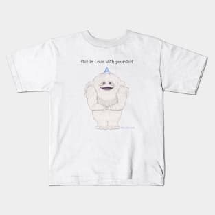Fall in Love with yourself Kids T-Shirt